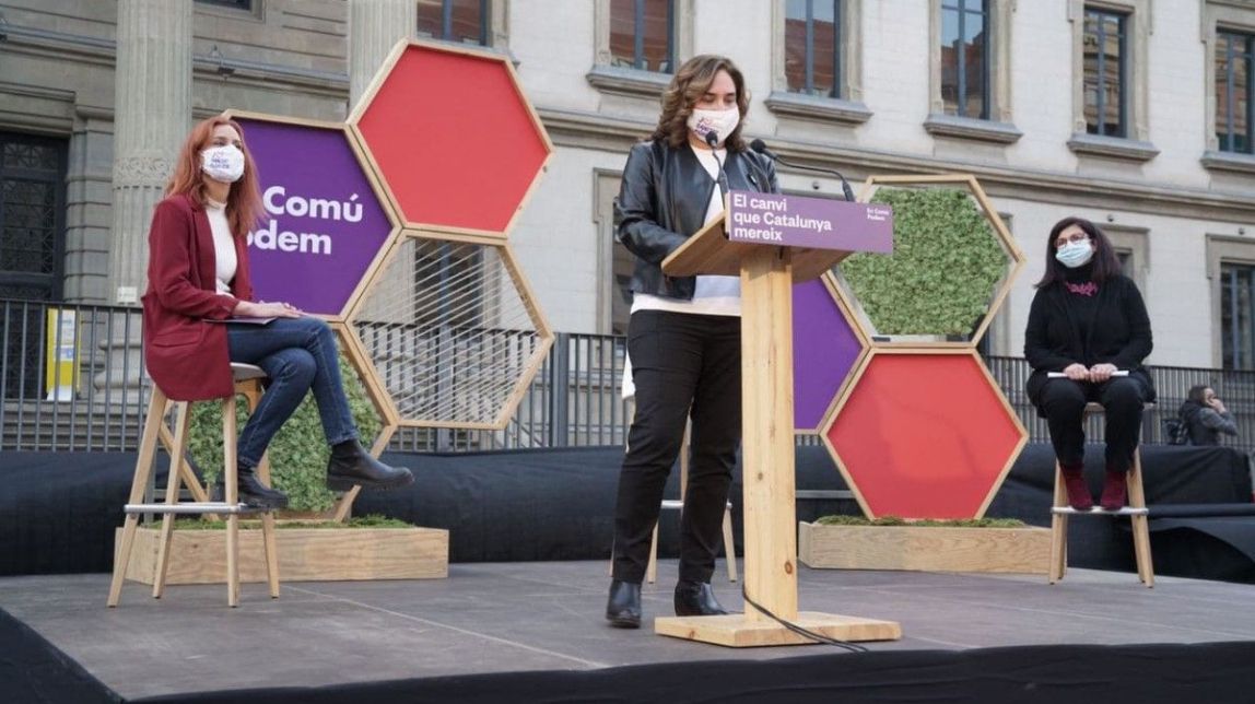 Els comuns reclamen una aliança d'esquerres per superar el «desgovern» de Junts i ERC
