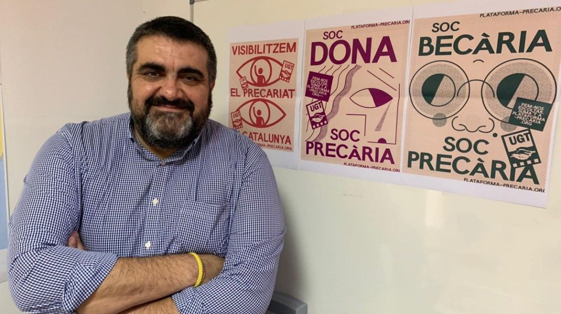 Carlos de Pablo (UGT): «Exigeixo que es respecti el dret de vaga»