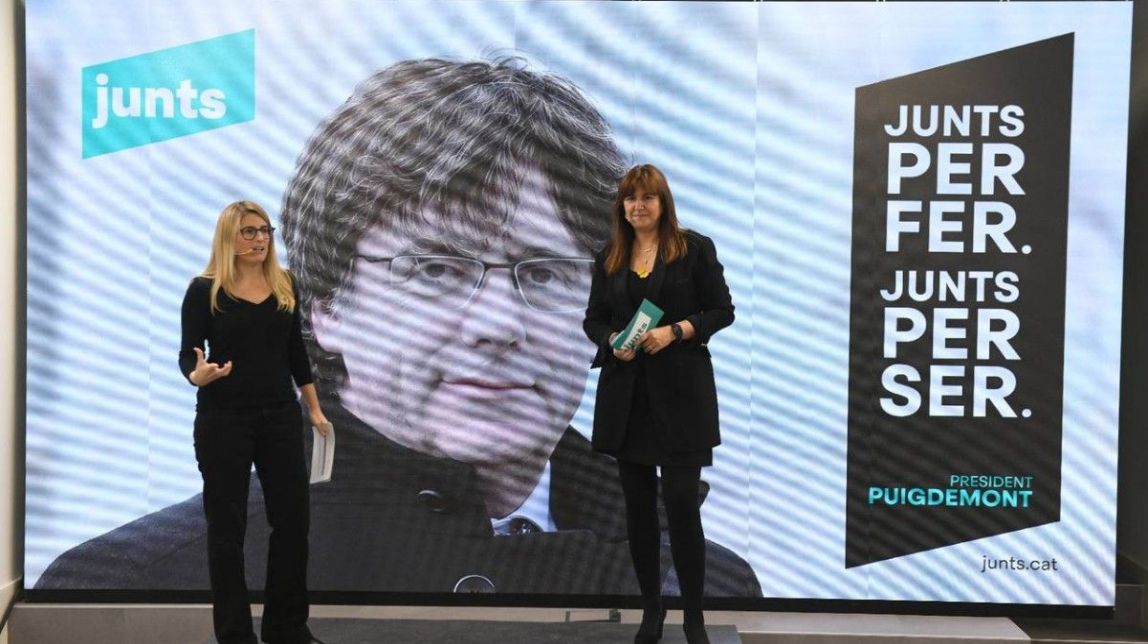 Junts situa el 14-F com un duel entre Borràs i Illa per la presidència