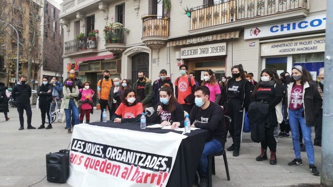 El Sindicat de Llogaters reclama fer complir la llei per evitar el desnonament de joves