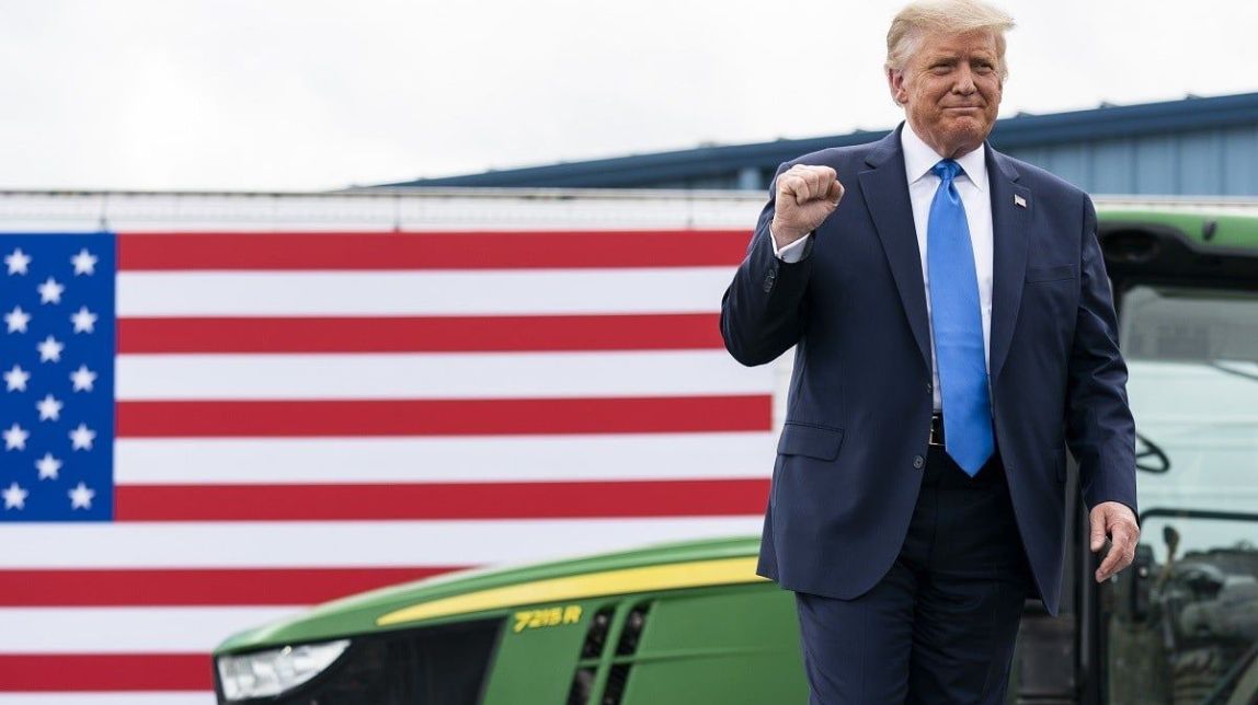 Donald Trump, en campanya.
                                                                             |
                                Flickr Donald Trump - |
                                Flickr Donald Trump