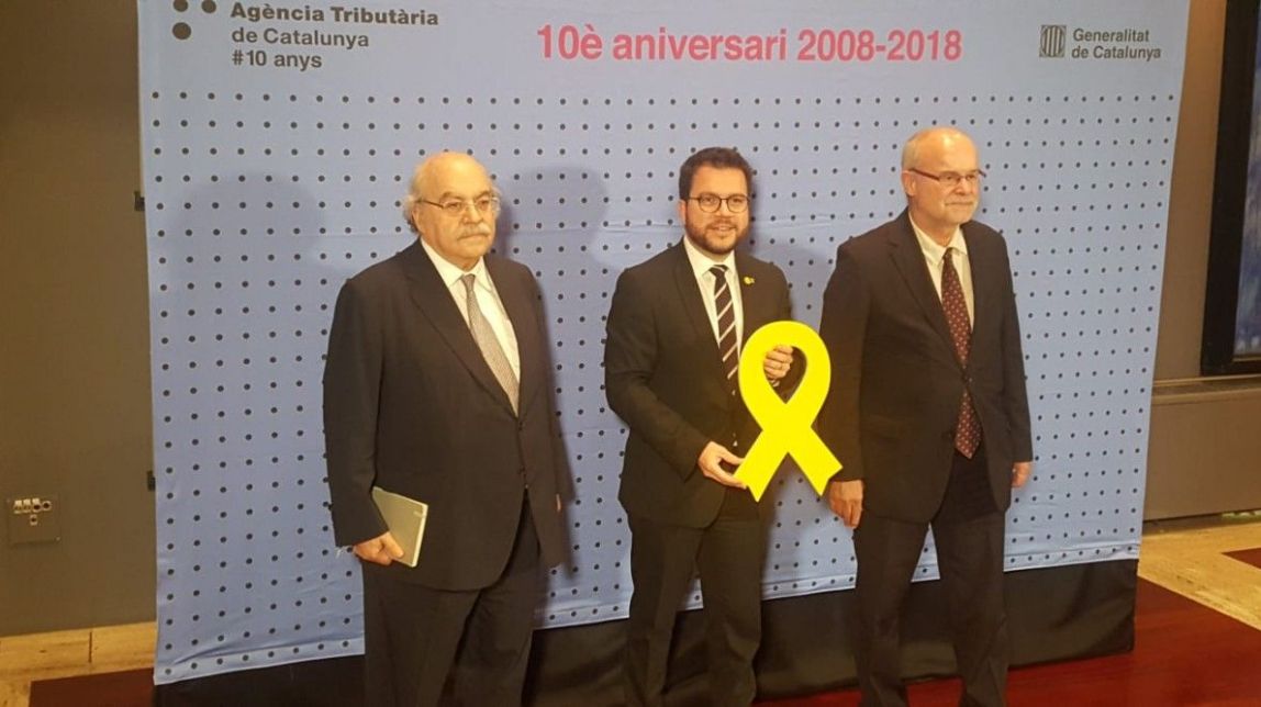 Aragonès, Mas-Colell i Castells fan front comú per la sobirania fiscal de Catalunya