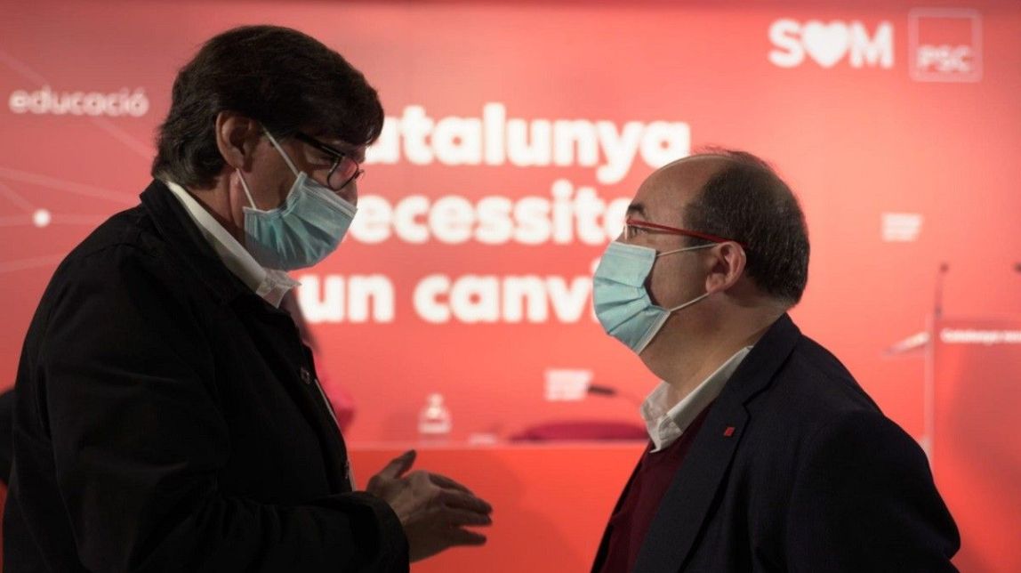 Tancat el 17 de novembre i amb aval de la Moncloa: el pacte secret que va convertir Illa en el relleu d'Iceta