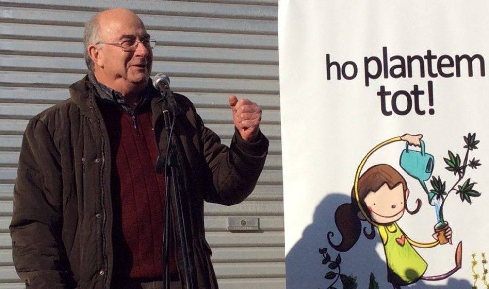La Fiscalia demana dos anys de presó per l'activista Josep Pàmies per cultivar marihuana d'ús terapèutic