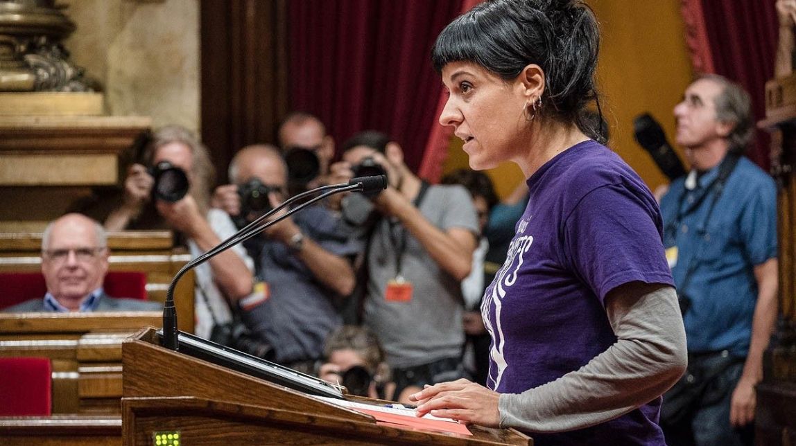 Anna Gabriel avisa que la CUP no avalarà «uns pressupostos abans de veure'ls»