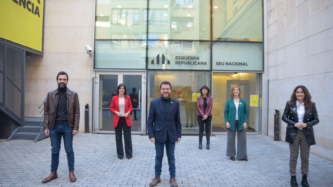 Aragonès reivindica ERC com la «via àmplia cap a la independència»