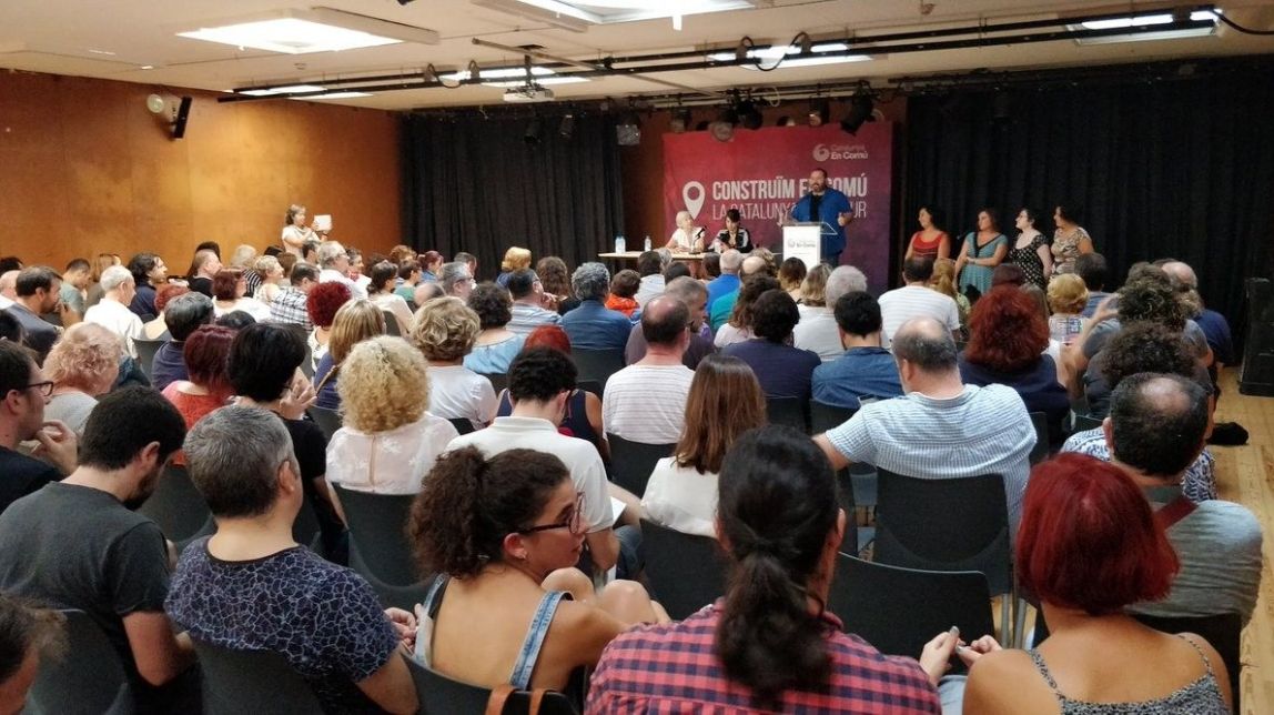 El consell nacional dels comuns visibilitza l'esquerda al partit de Colau
