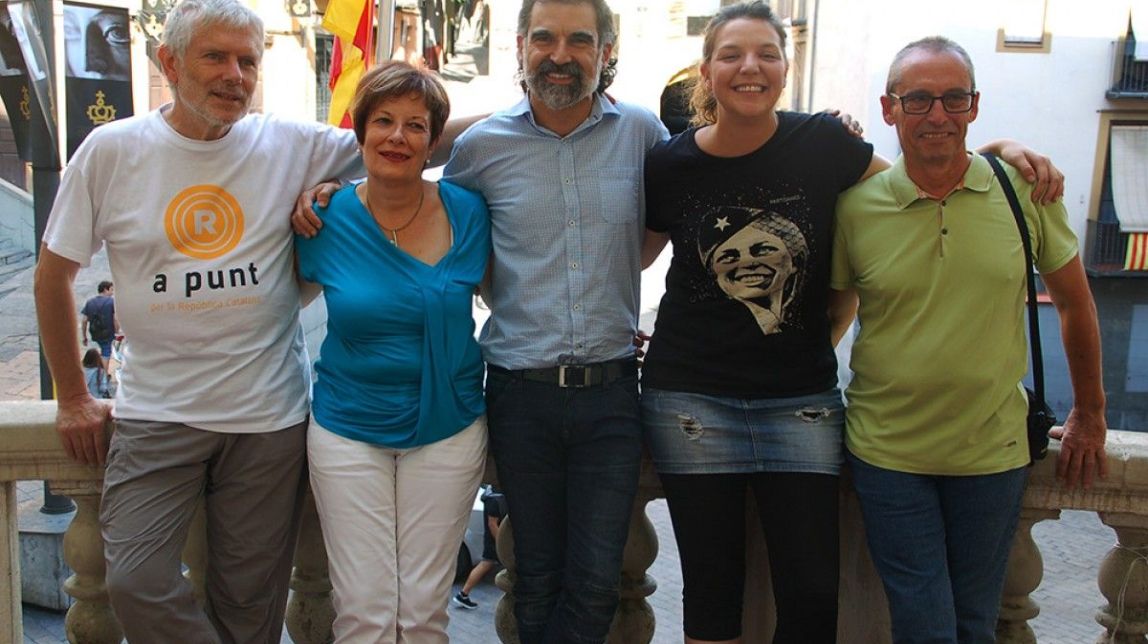 Jordi Cuixart afirma que la Diada ha de servir per plantar cara a «la coacció i amenaça constant de l'estat espanyol»