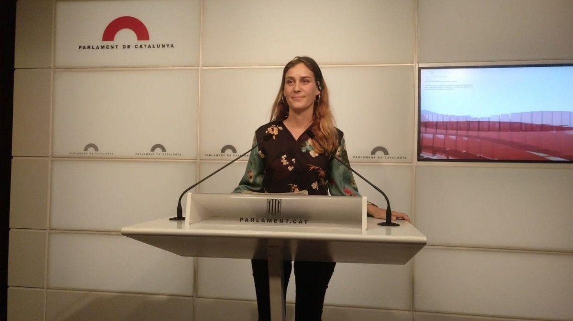 Jéssica Albiach relleva Domènech al Parlament