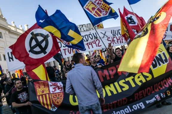 Concentració feixista aquest dissabte a Barcelona per la «llibertat d'expressió»