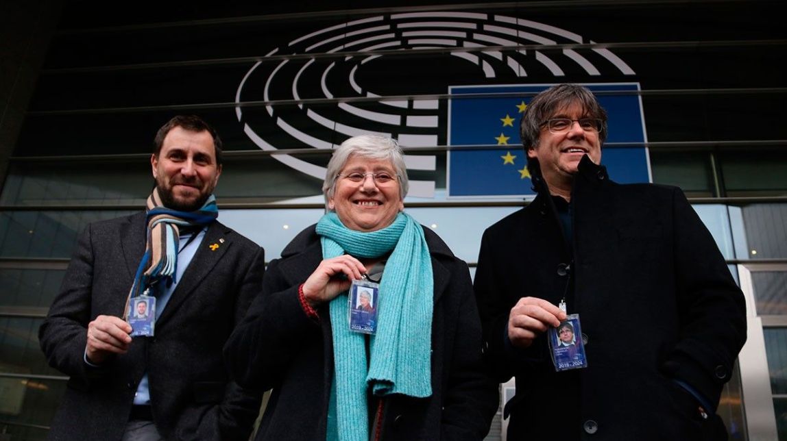 El Parlament Europeu cita Puigdemont, Comín i Ponsatí el 7 de desembre pel suplicatori