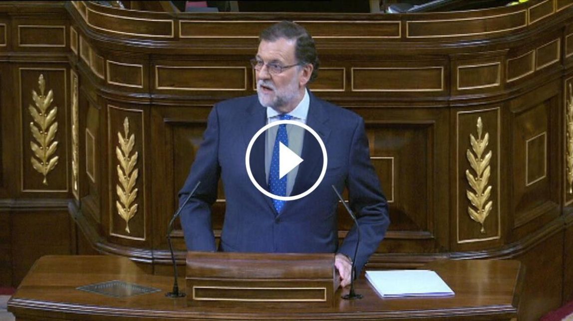 VÍDEO en DIRECTE Discurs de Rajoy d'una investidura condemnada al fracàs