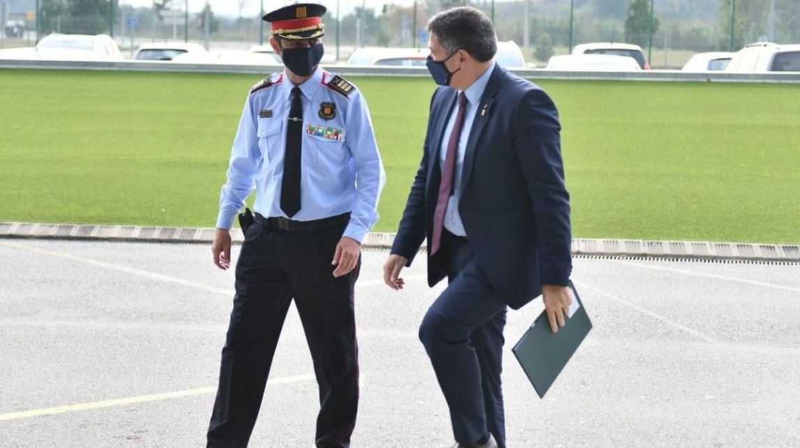 Primer missatge de Trapero com a cap dels Mossos: «El 2017 tots ho podríem haver fet millor»
