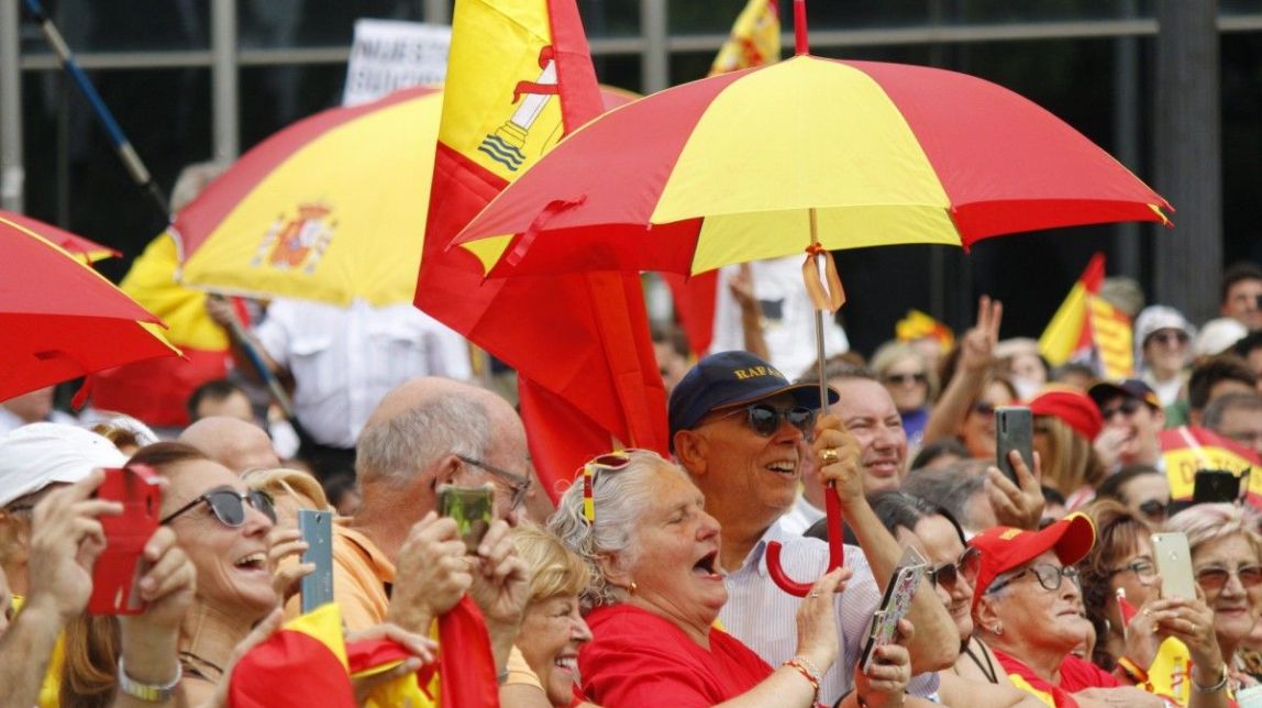 FOTOS Manifestació unionista a Barcelona