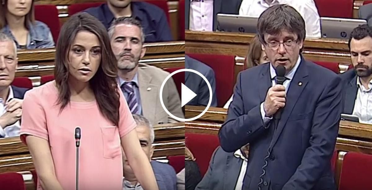 Arrimadas recorre al Brexit per equiparar l'independentisme a Trump i Le Pen