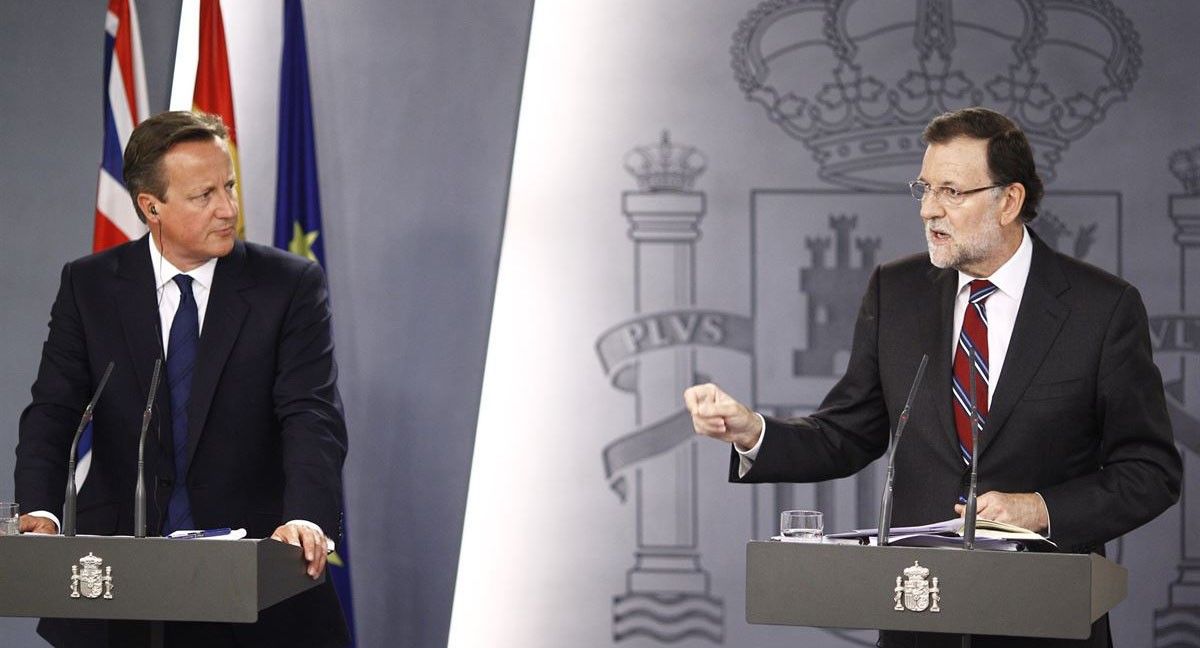 David Cameron i Mariano Rajoy, en una imatge d'arxiu
                                                                             |
                                La Moncloa - |
                                La Moncloa