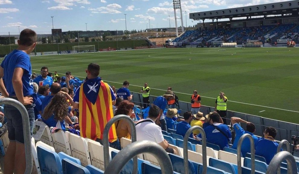 El Reial Madrid prohibeix les estelades a les seves instal·lacions  