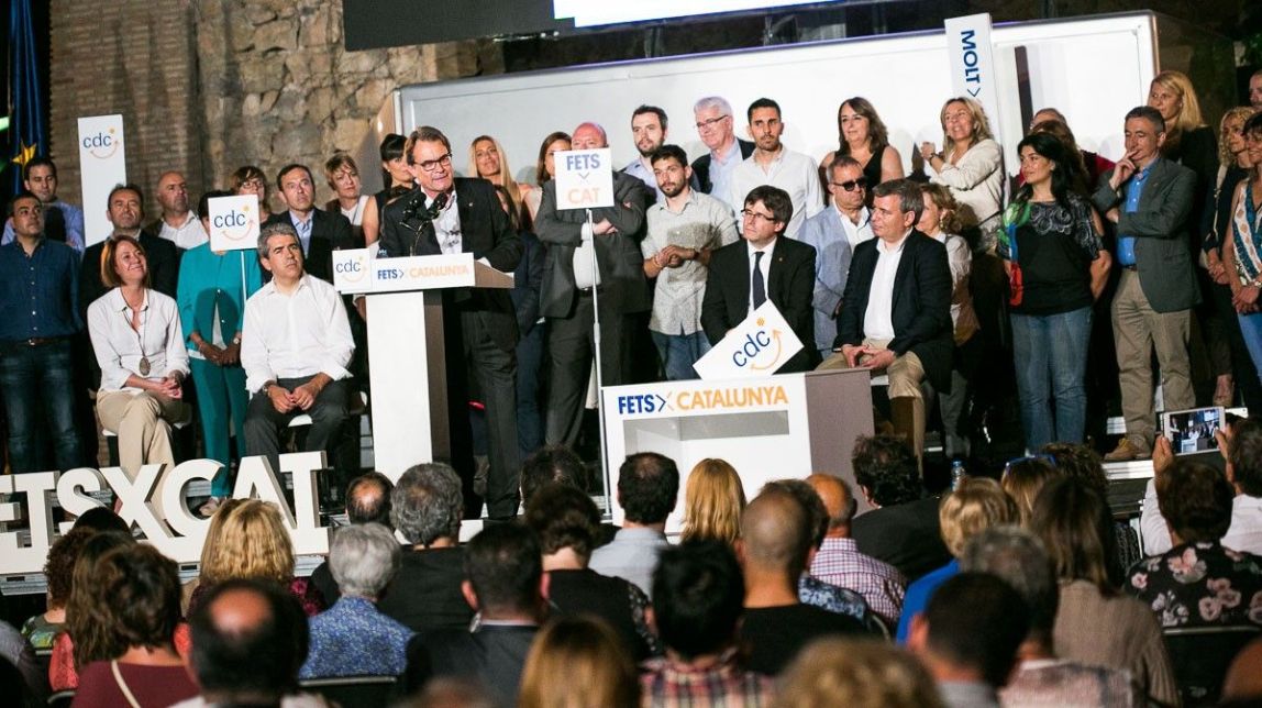 CDC apel·la al «català emprenyat» amb la CUP