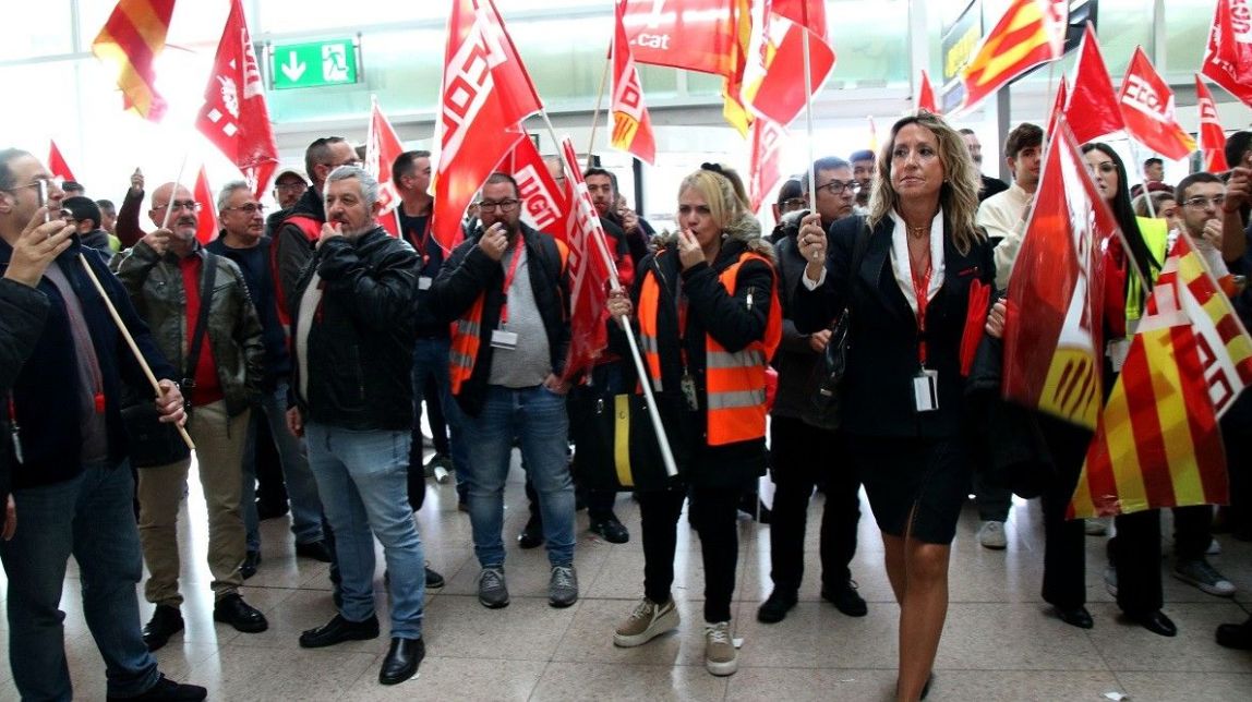 Iberia xifra en un 14,5% el seguiment de la vaga: aquests són els vols afectats al Prat