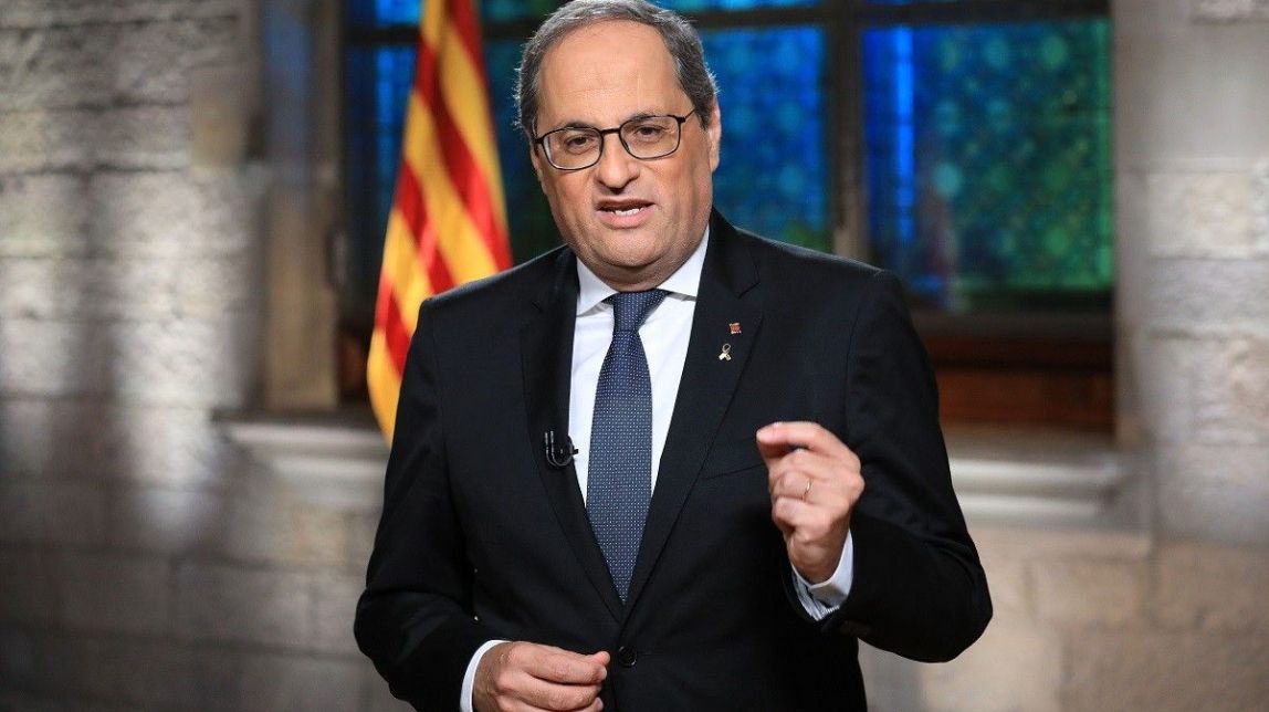 Torra exigeix a Felip VI i a Sánchez que es disculpin en públic per l'afusellament de Companys