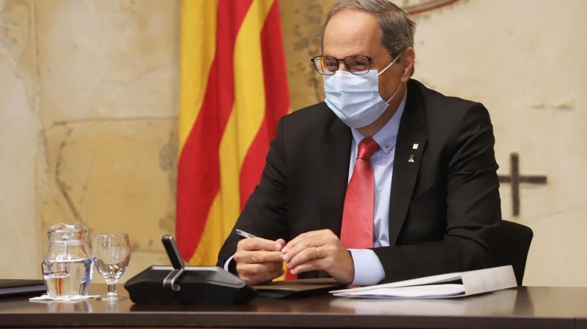 El Govern respon a Junqueras i a la CUP que Torra decidirà què fer quan l'inhabilitin