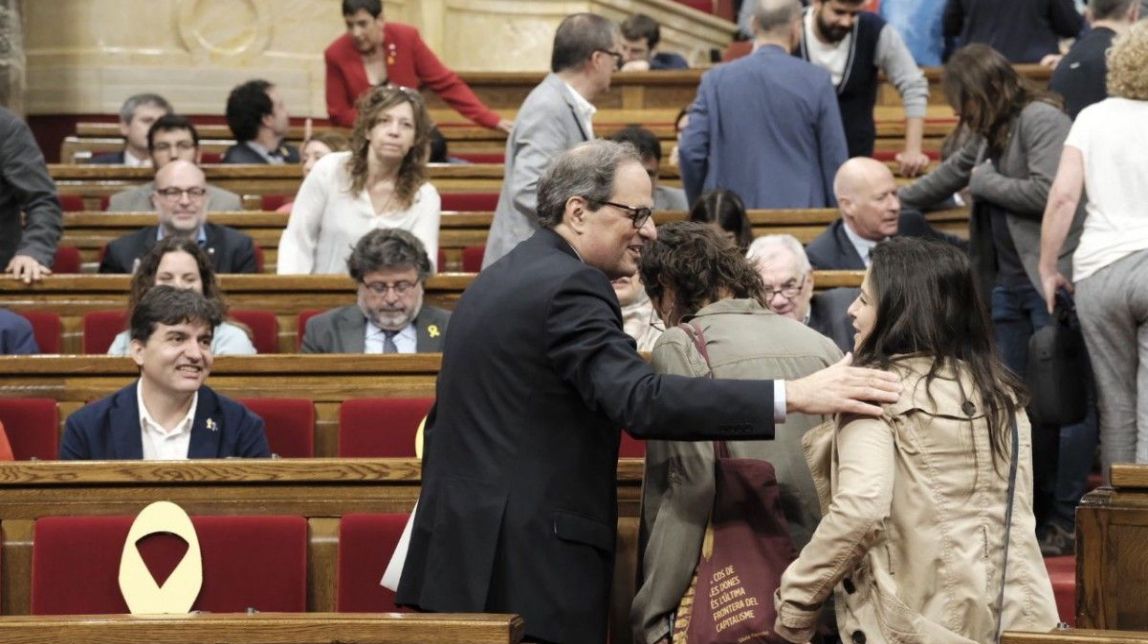JxCat, ERC i CUP ratificaran el mandat de l'1-O i la resolució del 9-N per assolir la República
