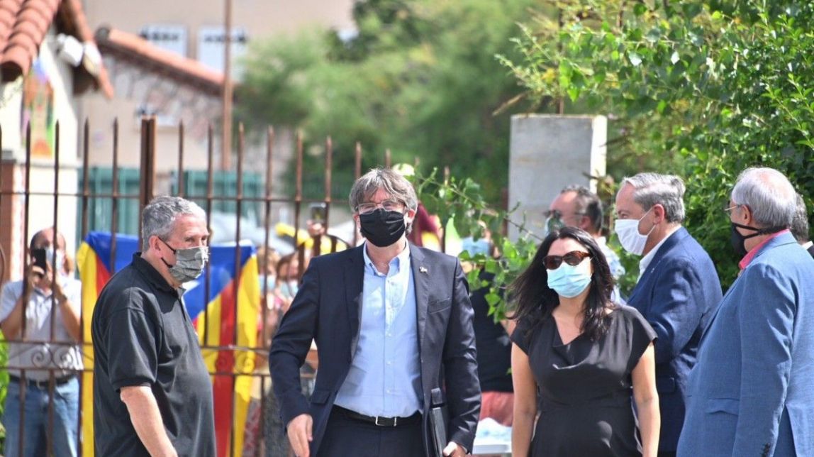 Puigdemont fixa la «confrontació intel·ligent» amb l'Estat com a única via en ple combat electoral amb ERC