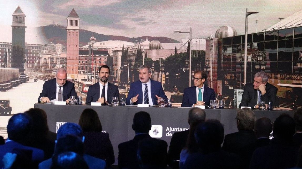Barcelona deixarà l'avinguda Maria Cristina sense cotxes i renovarà la Fira de Montjuïc