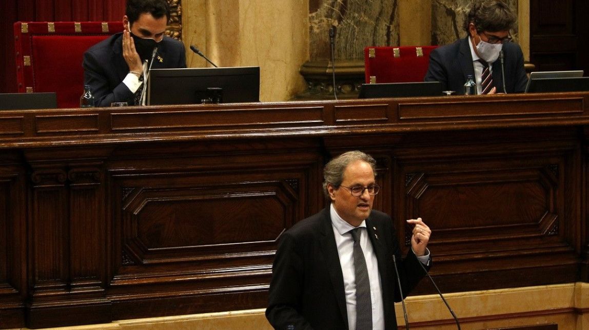 VÍDEO Torra recorda a Iceta quan defensava una relació bilateral amb l'Estat sobre el finançament