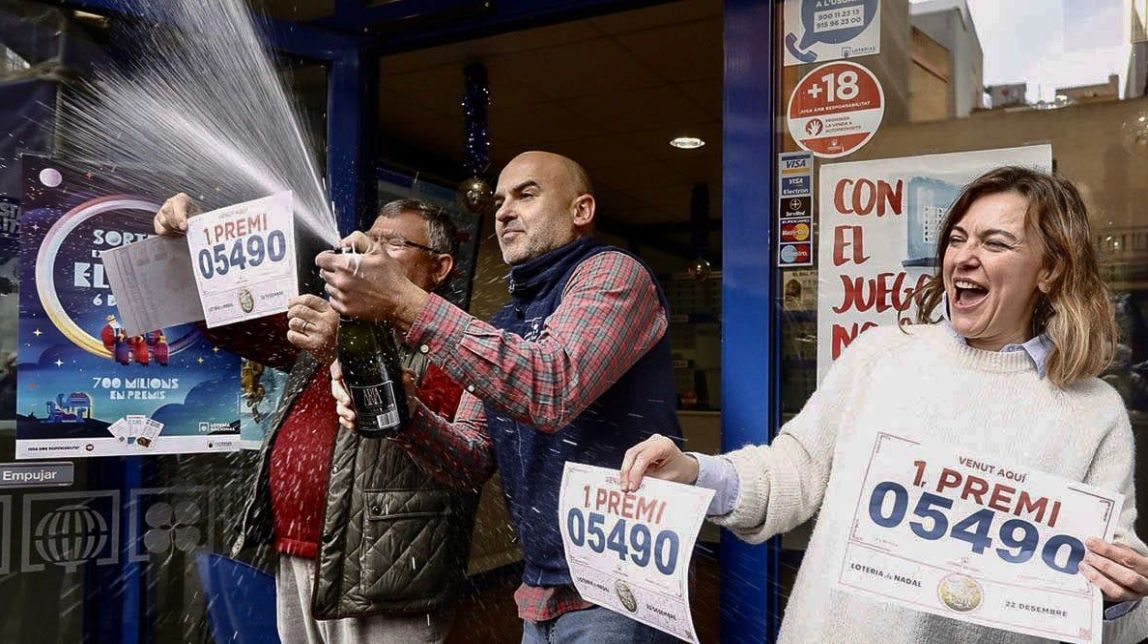 Les ciutats catalanes on més cops ha caigut la Grossa de Nadal