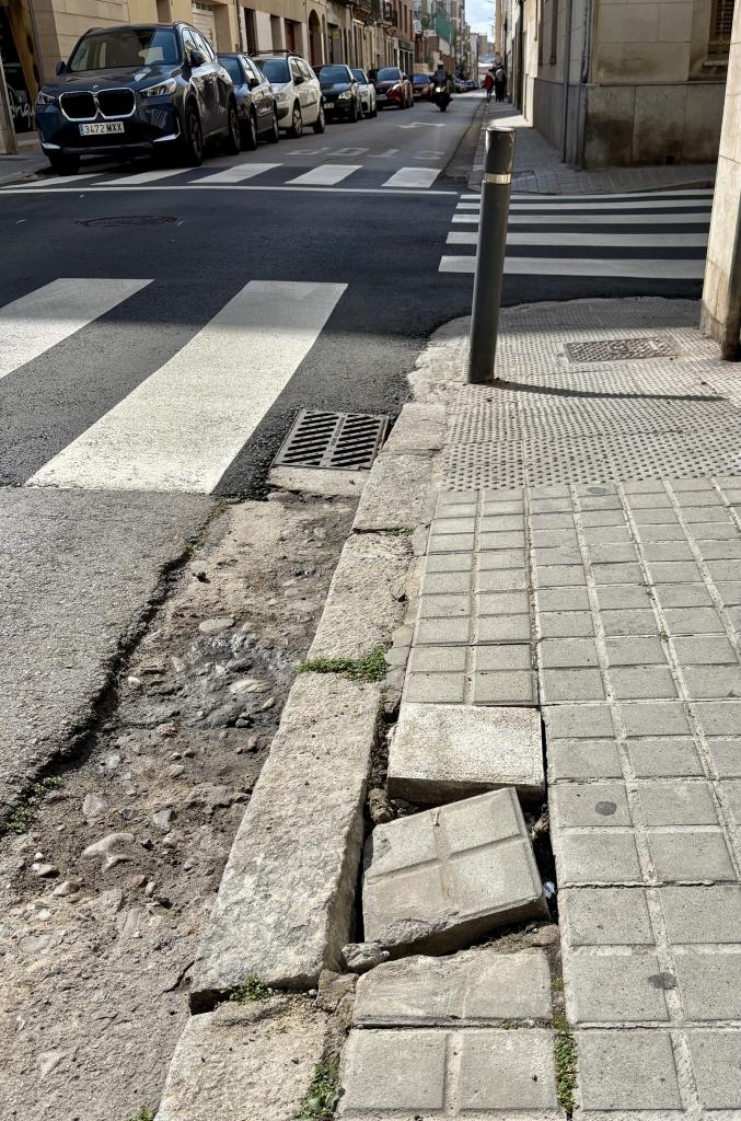 “A l’entrada de l’edifici es crea un toll d’aigua”