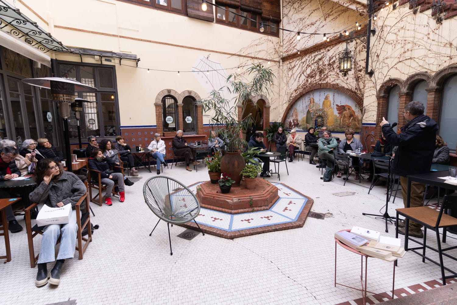 L'Arteneu acull la poesia de Dídac P. Lagarriga