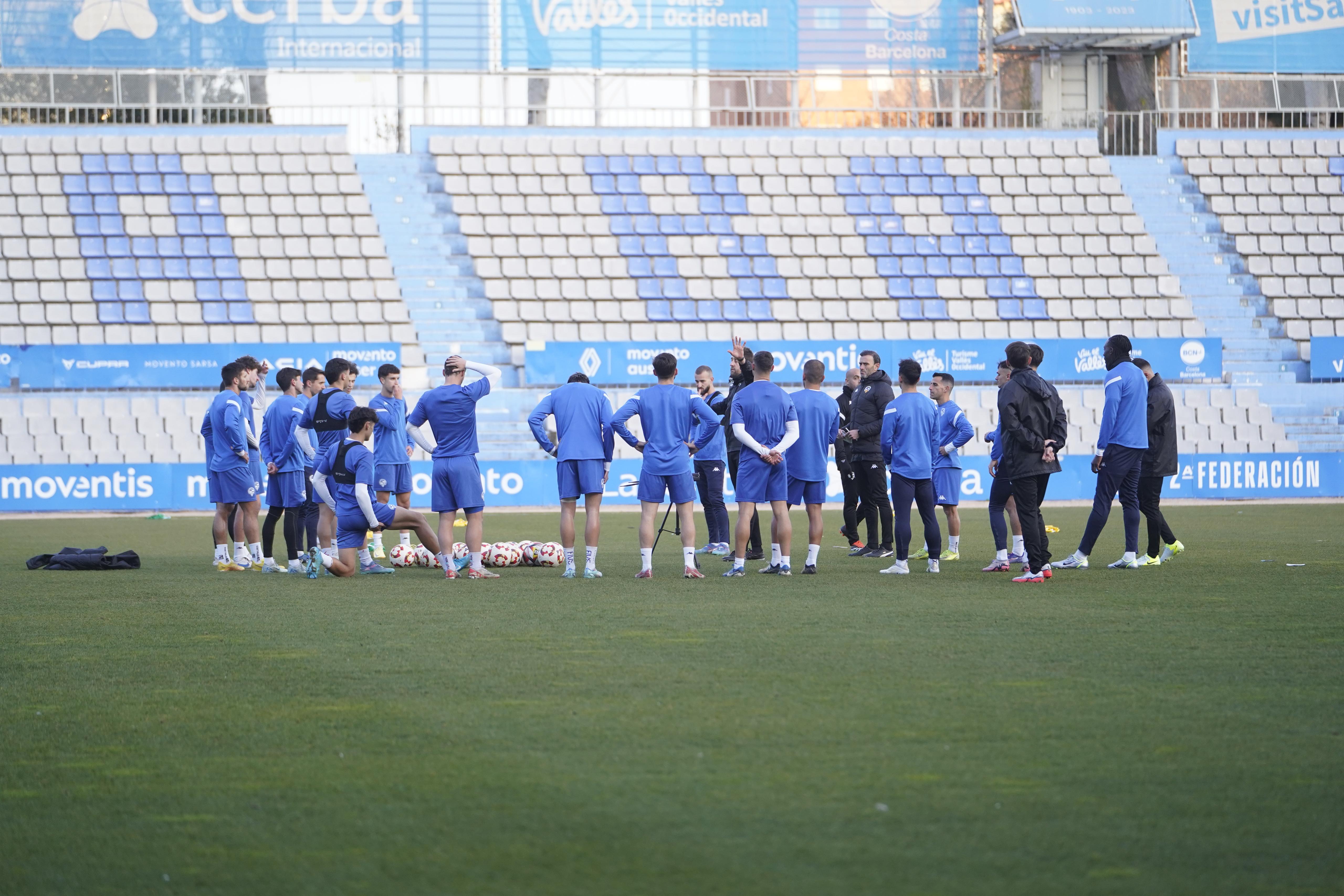 El CE Sabadell torna a la feina amb Torrent en el punt de mira