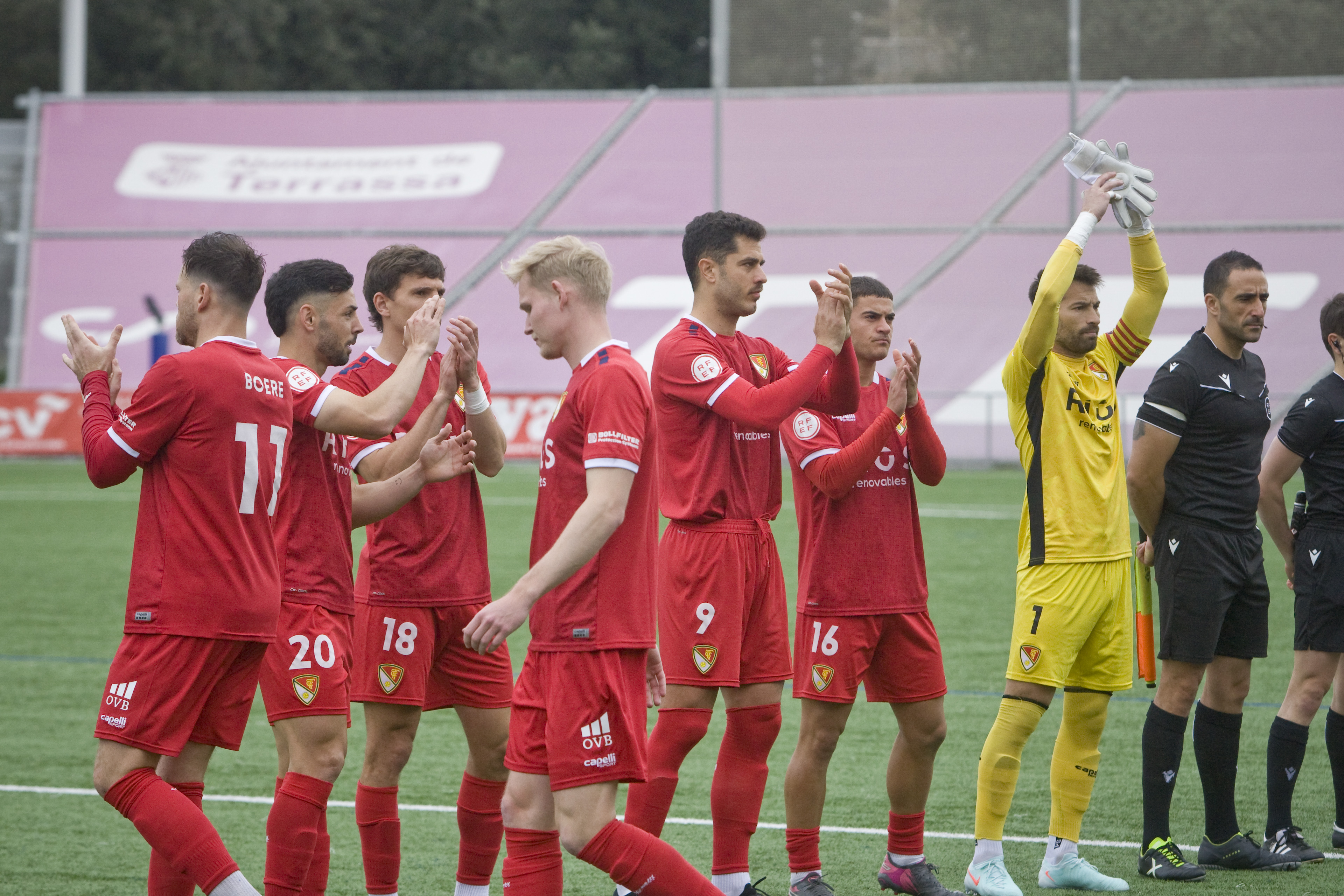 Primera de les set finals per a un Terrassa FC molt exigit