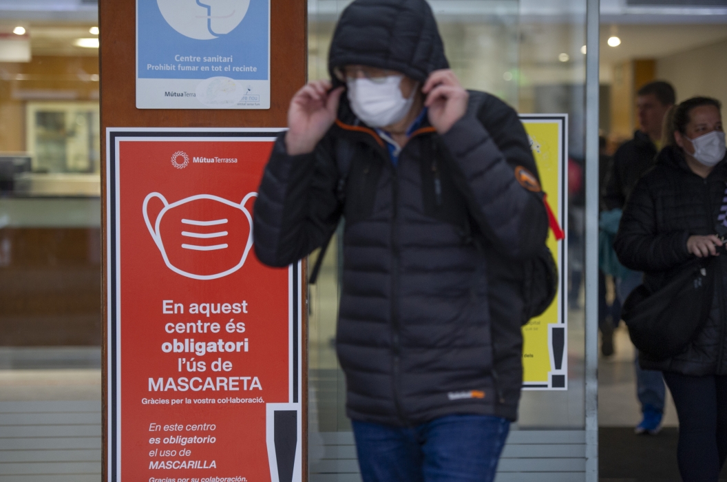 L'ús de la mascareta tornarà a ser obligatori als centres sanitaris