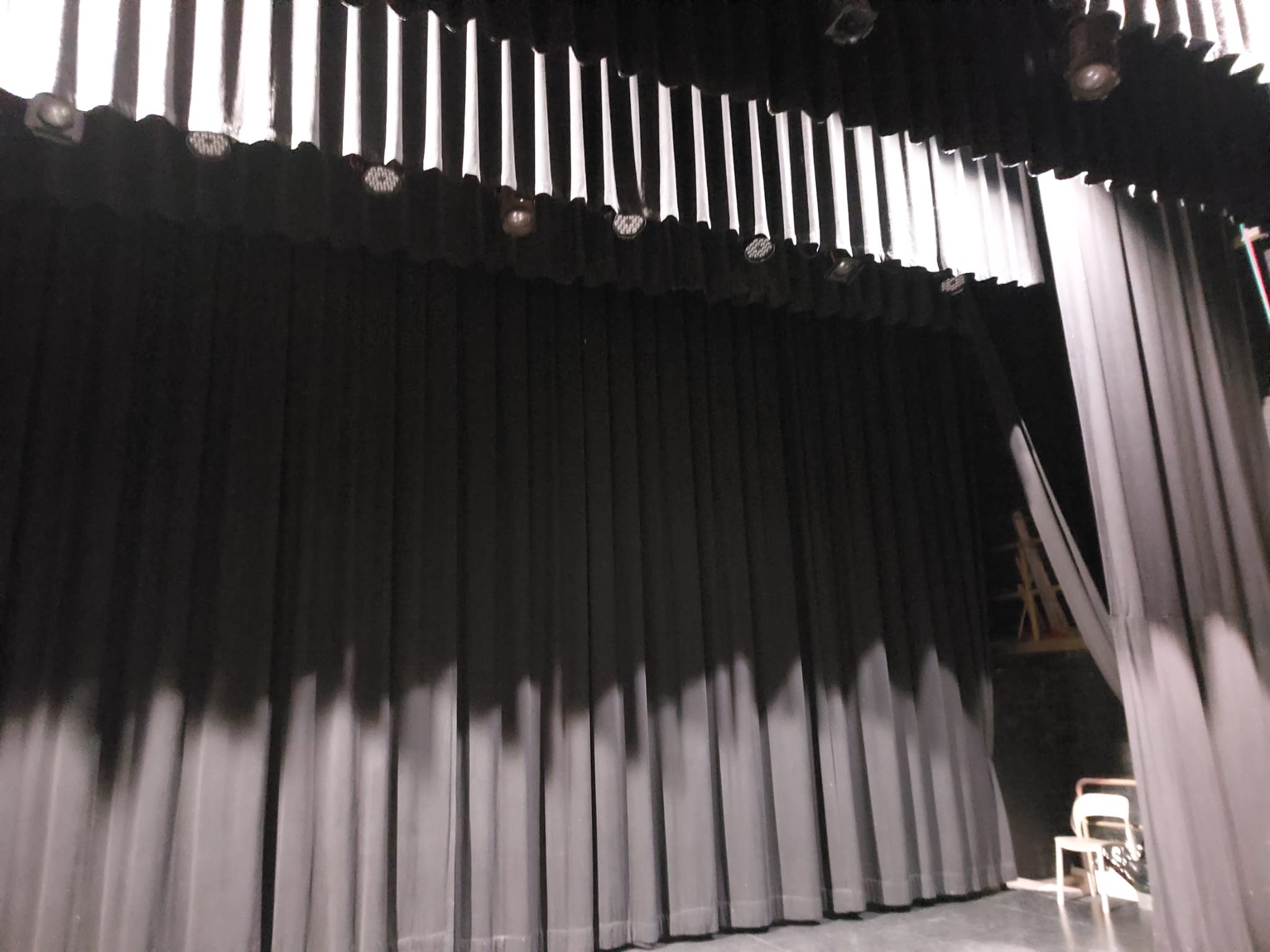 Millores al Teatre del Casal Cultural d'Ullastrell