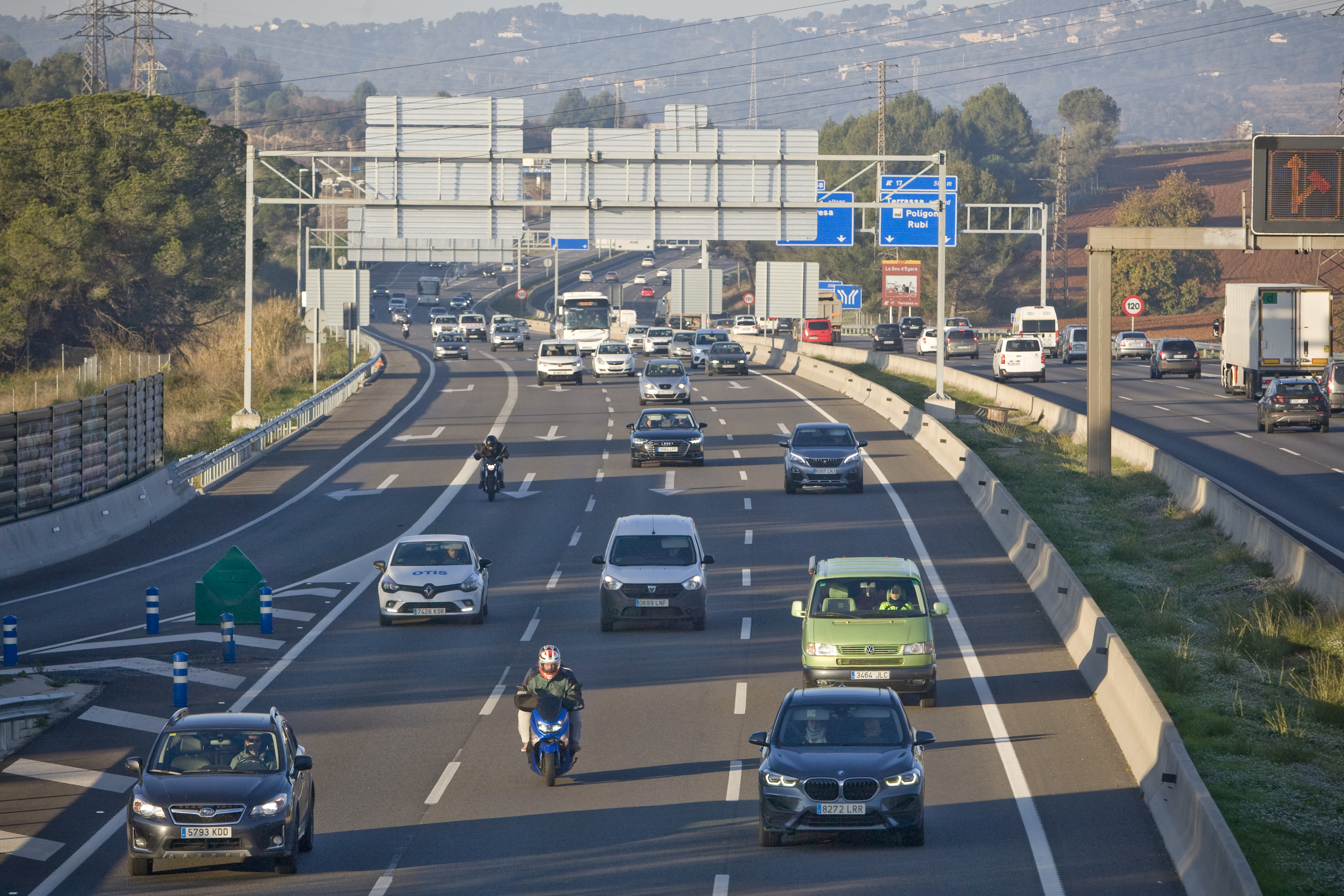 Més hores al volant a les carreteres del Vallès