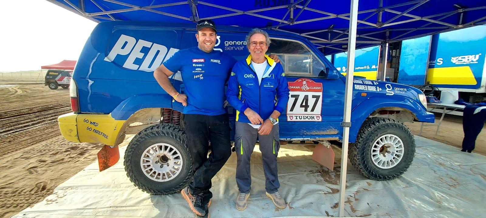 Tercera aventura d'Amadeo Roigé en el Dakar
