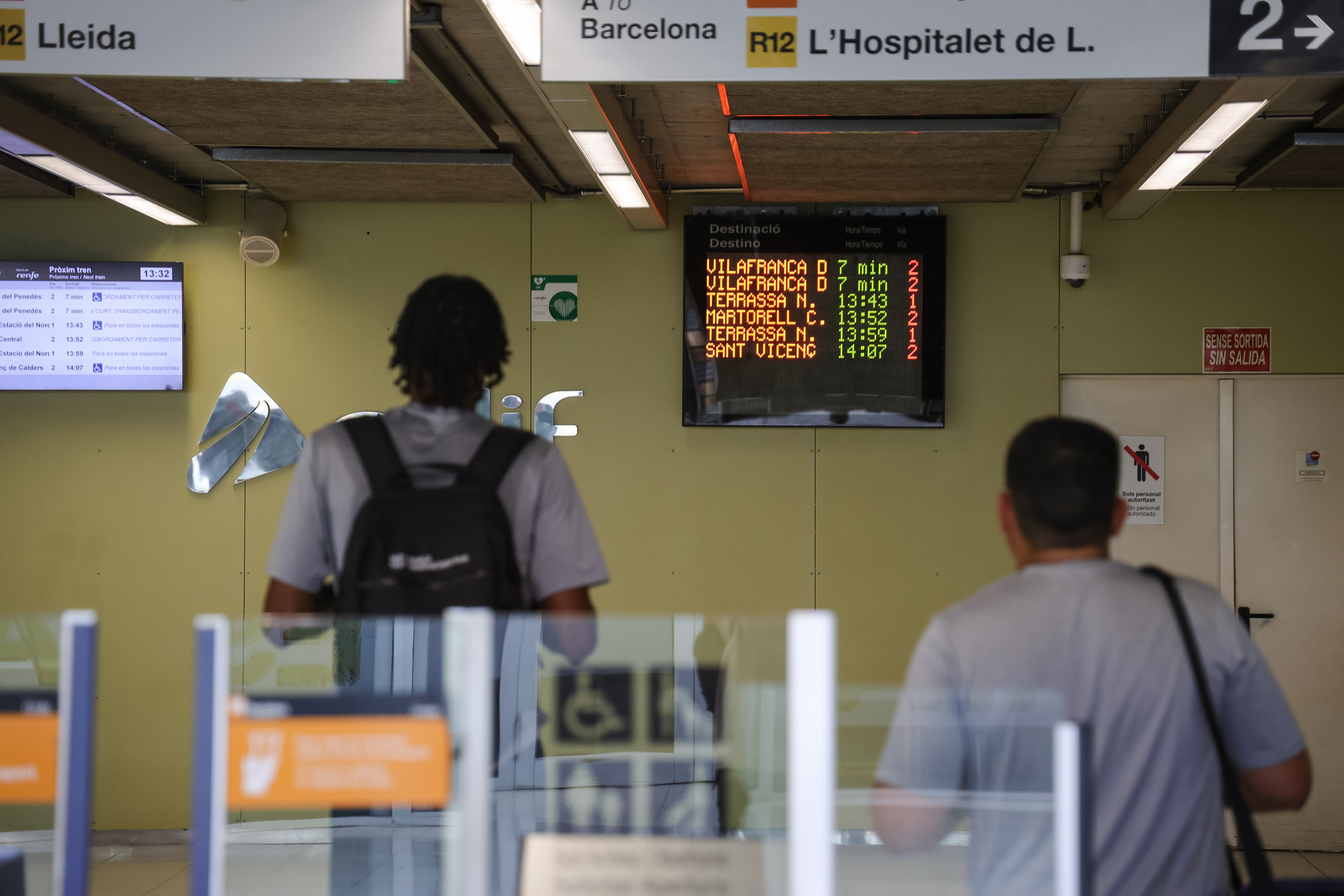 Canvis en la informació de servei a les estacions de Rodalies de Sabadell