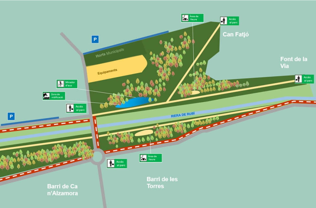 Proposen crear un parc natural a la riera de Rubí