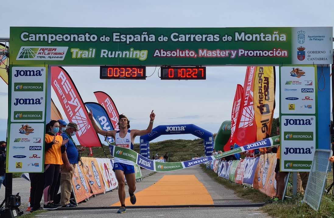 Jan Margarit es proclama campió d'Espanya de curses de muntanya