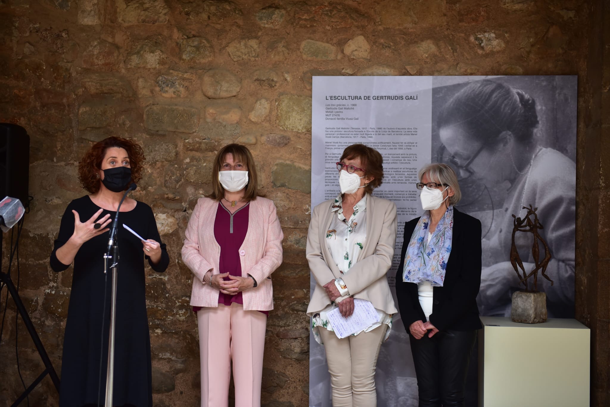 Donació de 114 obres de Gertrudis Galí i Manel Viusà al Museu de Terrassa
