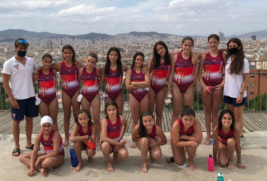 Quarta plaça catalana del CN Terrassa aleví femení