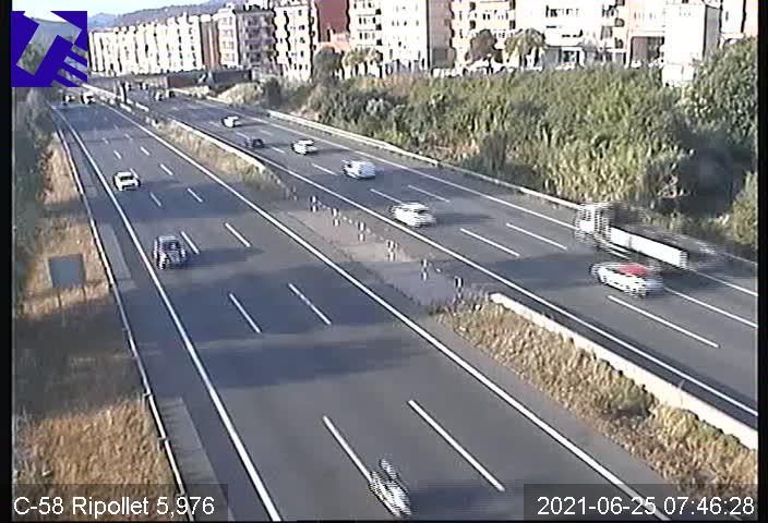 Matí sense cues a la carretera