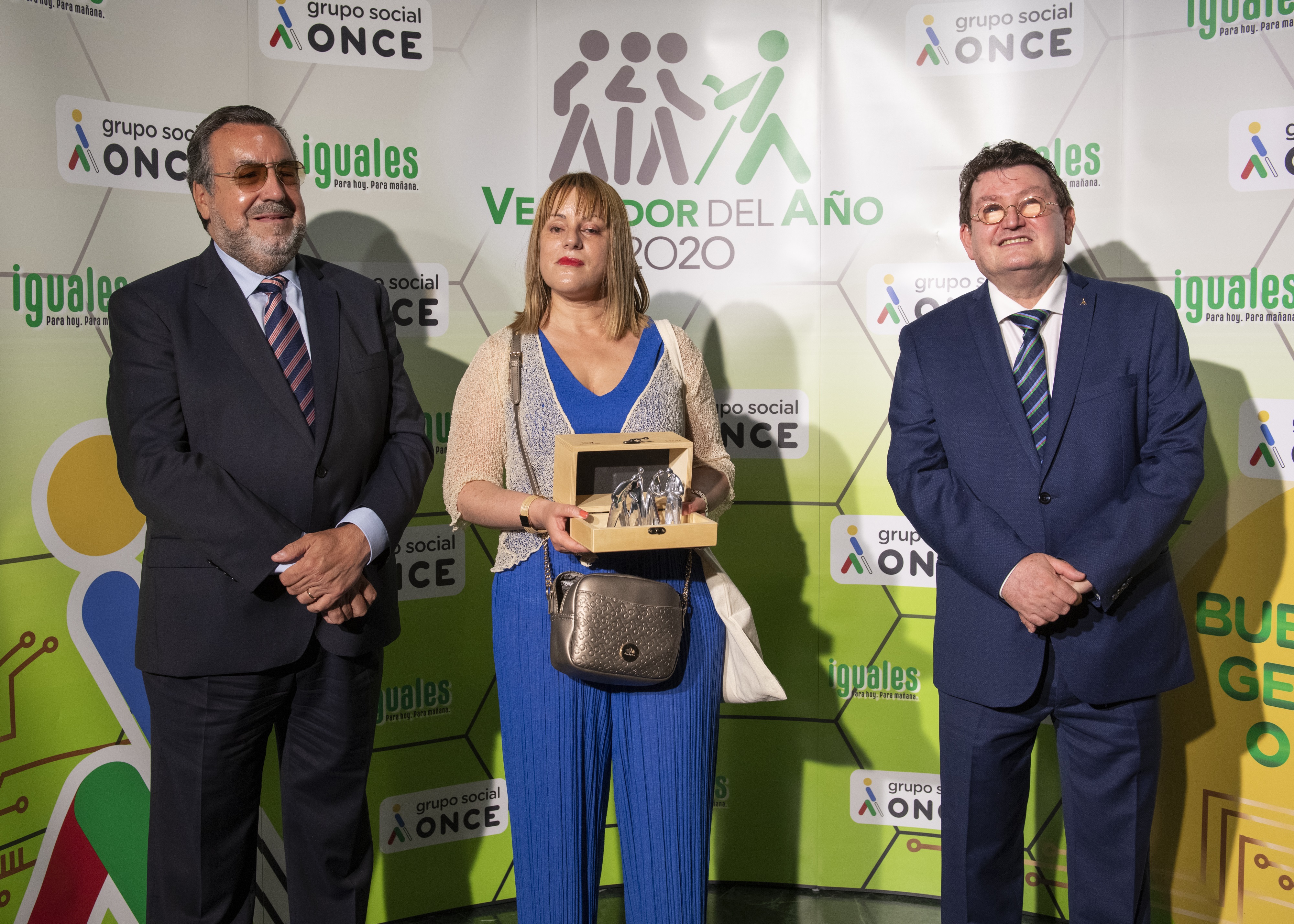 Soledad Expósito, premiada com a millor venedora de l'ONCE a Catalunya del 2020