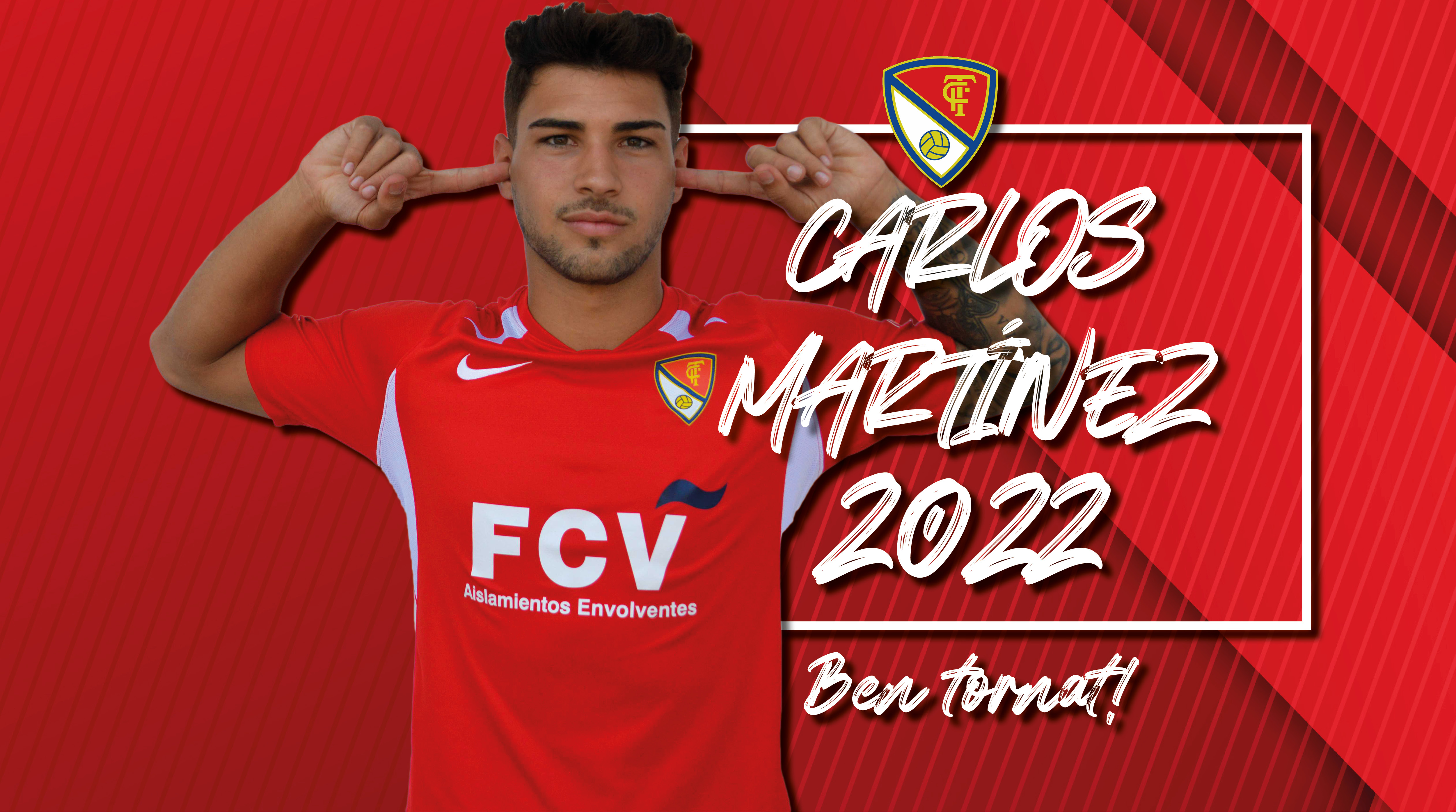 Carlos Martínez ja vesteix de vermell