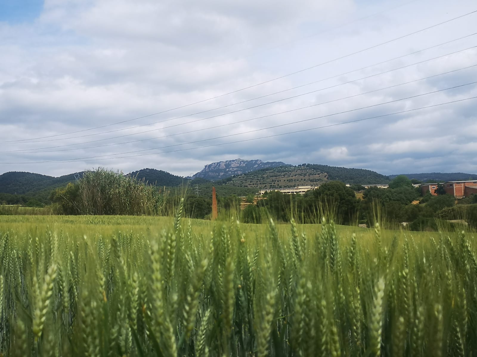 Núvols i alguna clariana