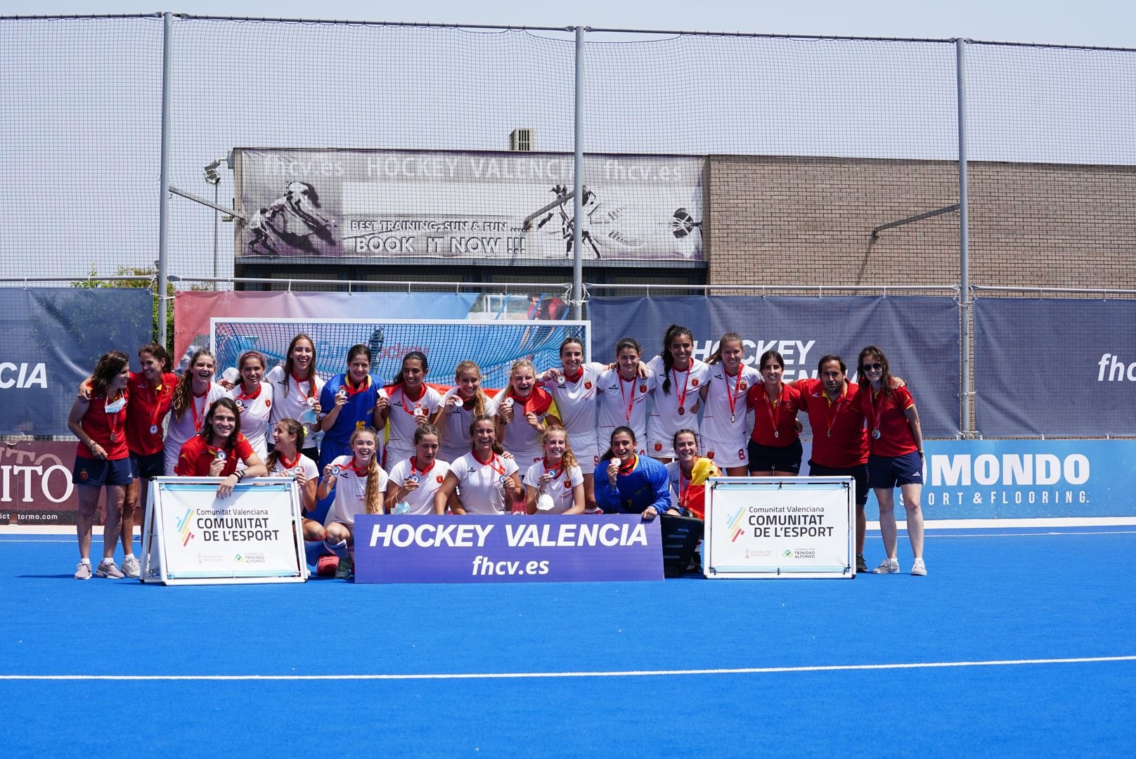 Les dues seleccions sub-19 pugen al podi europeu
