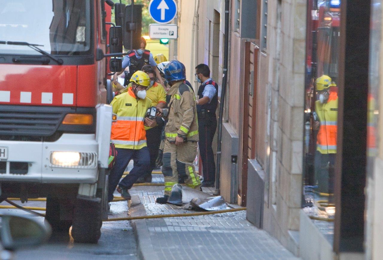 Mor la nena ferida en un incendi a Terrassa