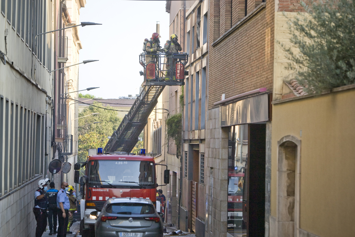 La nena morta estava sola a casa